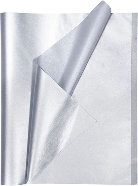 metallic tissue sheets|silver tissue paper bulk.